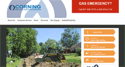 Desktop Screenshot of corninggas.com